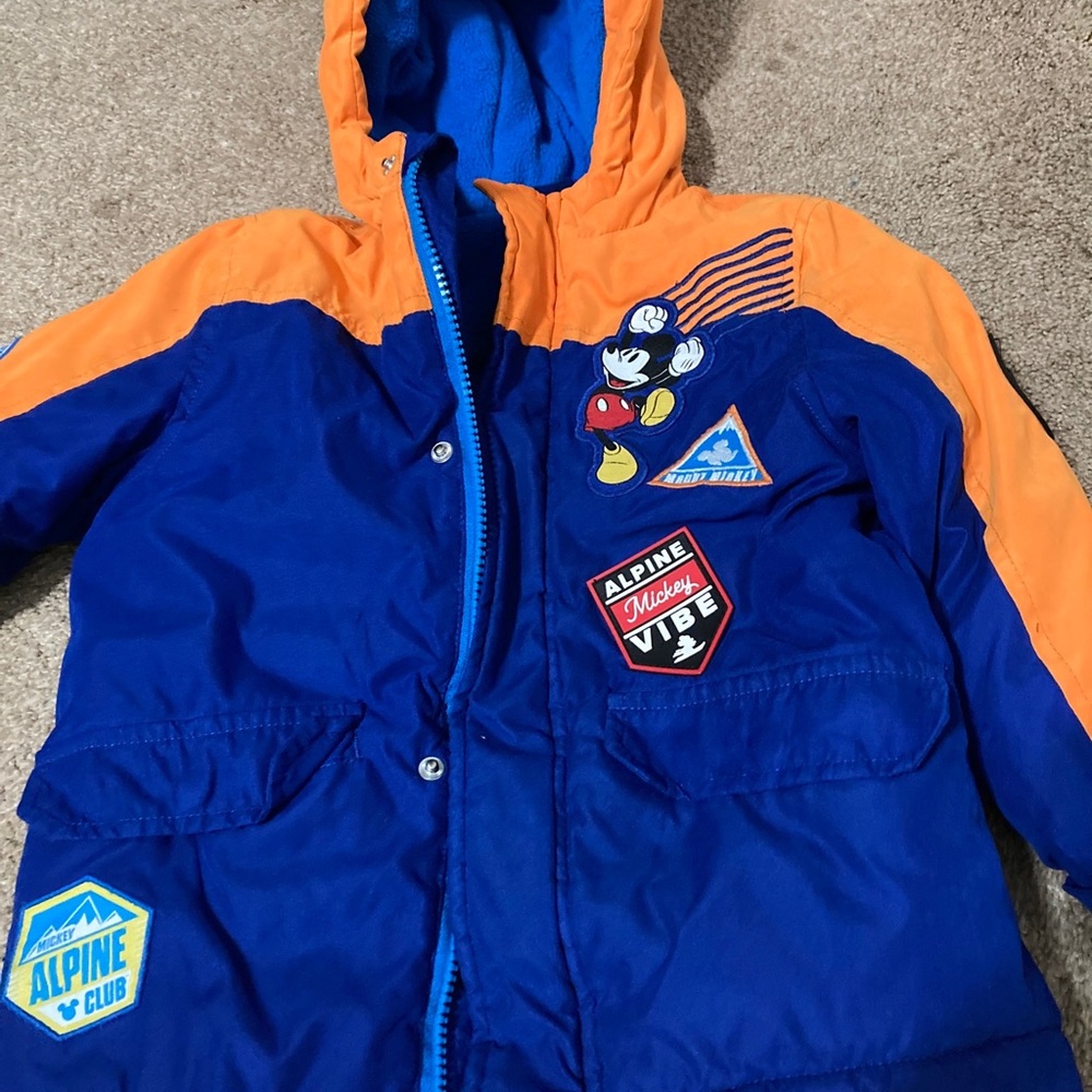 Disney Mickey Mouse coat size 3